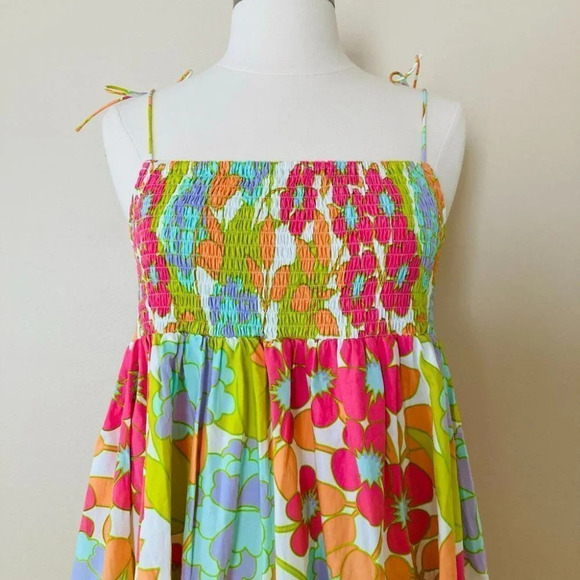 Free People SWF En-Flowered Midi Dress Size Large NWOT $349 - Picture 5 of 13